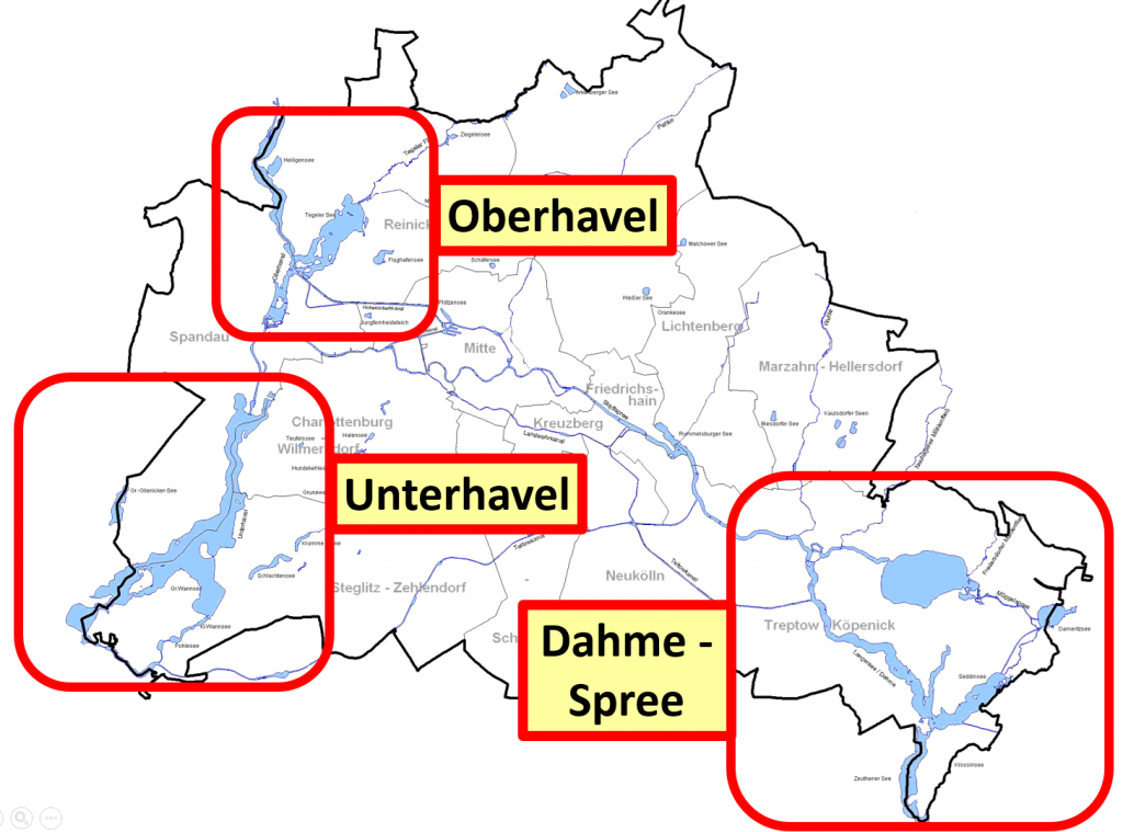 Gewässerkarte